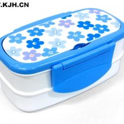 2136饭盒(印花双层小