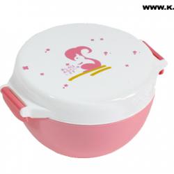 R1663A圆型二合一饭盒