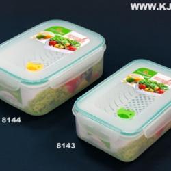 8144带格密封保鲜盒(