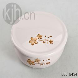 华丽双色碗（带盖）