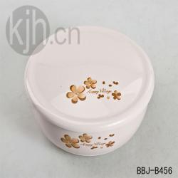 华丽双色碗（带盖）