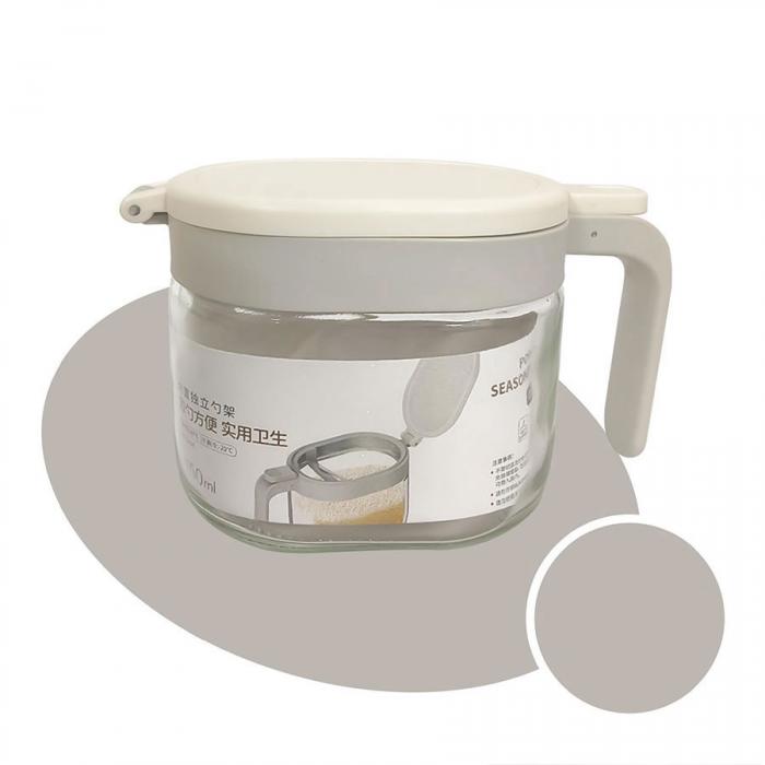 弹盖玻璃调料瓶(方形)