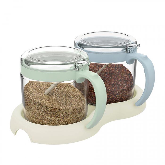 玻璃套装调味瓶(两个