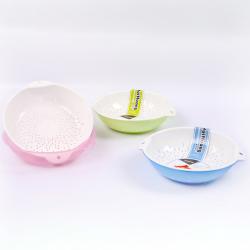 炫彩双层沥水筛(大号)