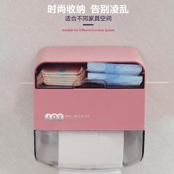 壁纸抽屉储物纸巾盒（深