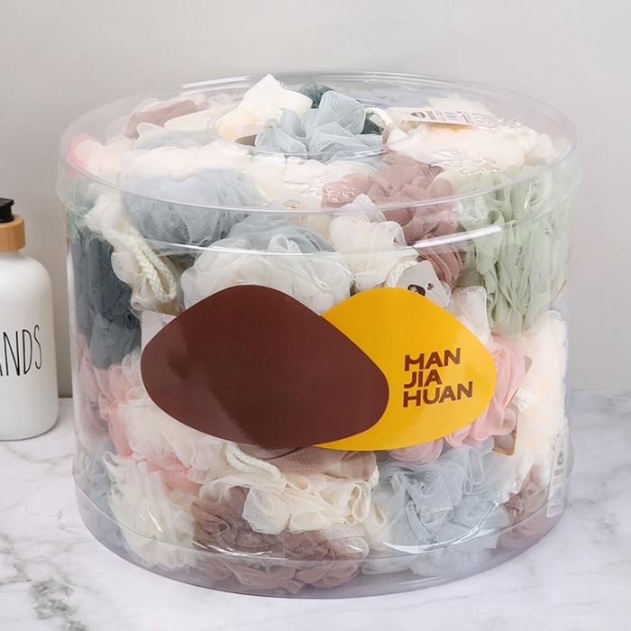 筒装裸装时尚沐浴花