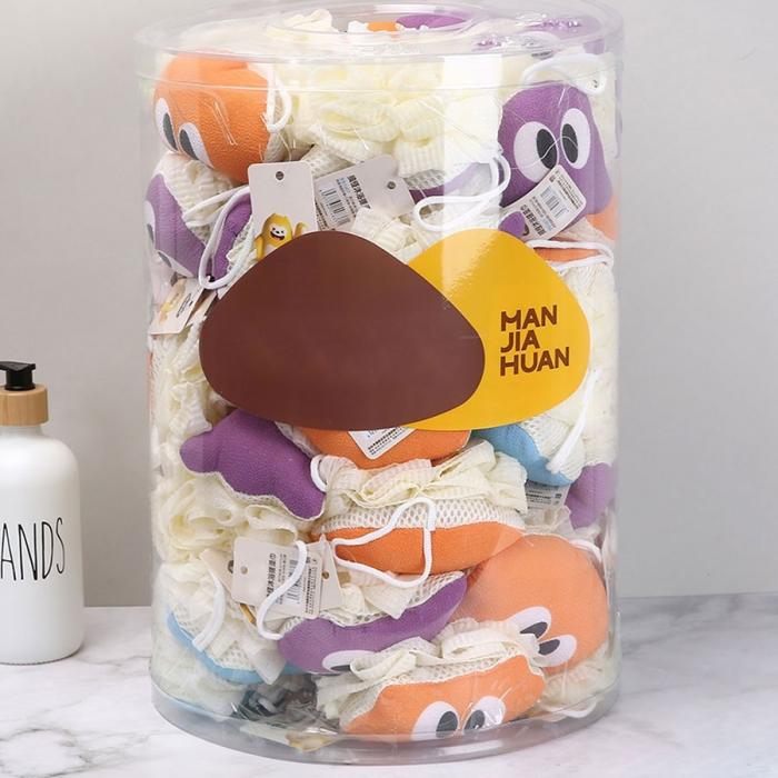 桶装-搞怪沐浴洗澡巾