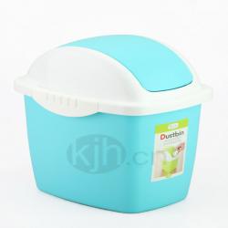 长方形摇盖垃圾桶3.2L