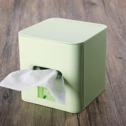 纤竹方形纸巾盒