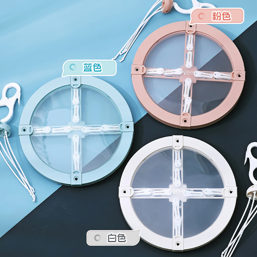 防尘圆形20夹晾衣架 2