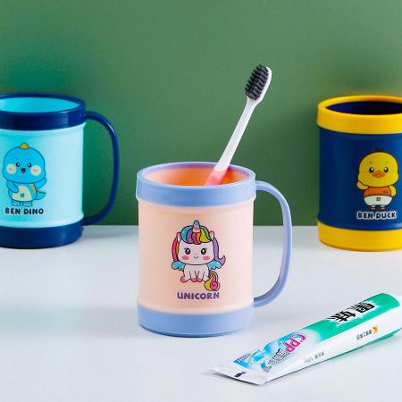 卡通双色水杯370ml 20