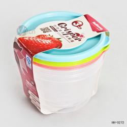 0272怡味圆形保鲜盒（三