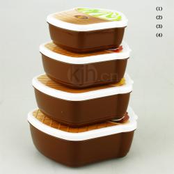 迷你雪糕型保鲜盒（4个