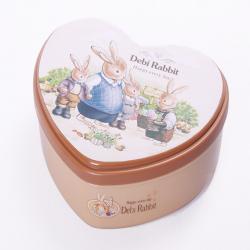德比兔心形保鲜盒（三格
