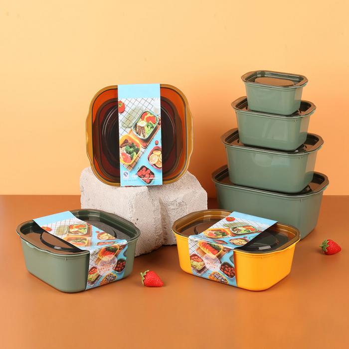 叠叠乐保鲜盒四件套(