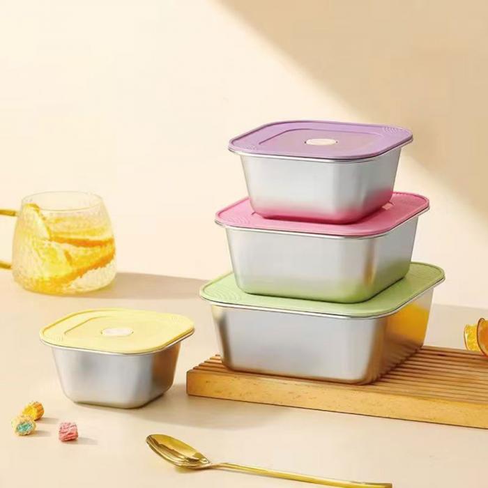 201#不锈钢保鲜盒套装