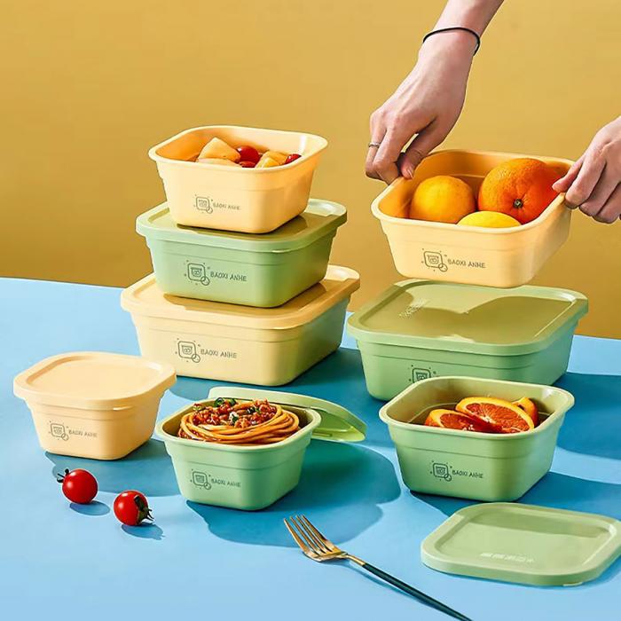 PP塑料保鲜盒套装