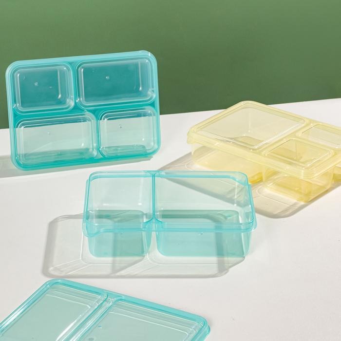 悠悦-简透分格盒4格/3