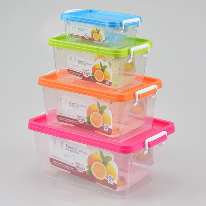 清雅保鲜多用盒(4件套/5L/3L/1.7L/0.6L) 老