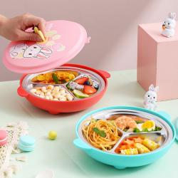 新果飞兔不锈钢餐盘