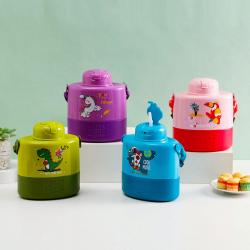 乐动儿童吸管水壶(椭