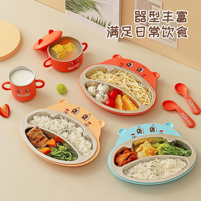 嘟嘟河马不锈钢套装儿