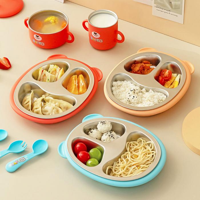 酷鼻熊不锈钢套装儿童