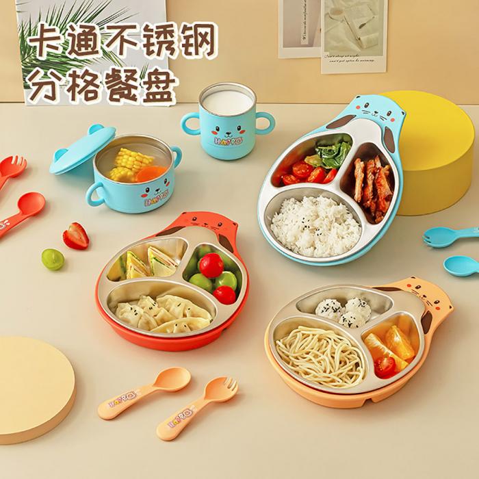 可儿萌獭不锈钢套装儿