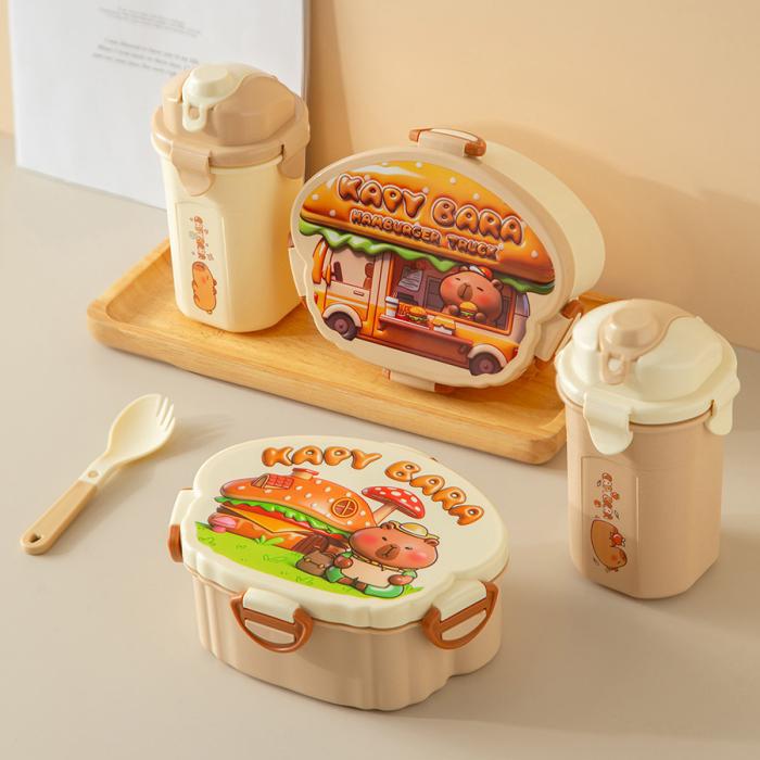 豚豚食光儿童套装饭盒