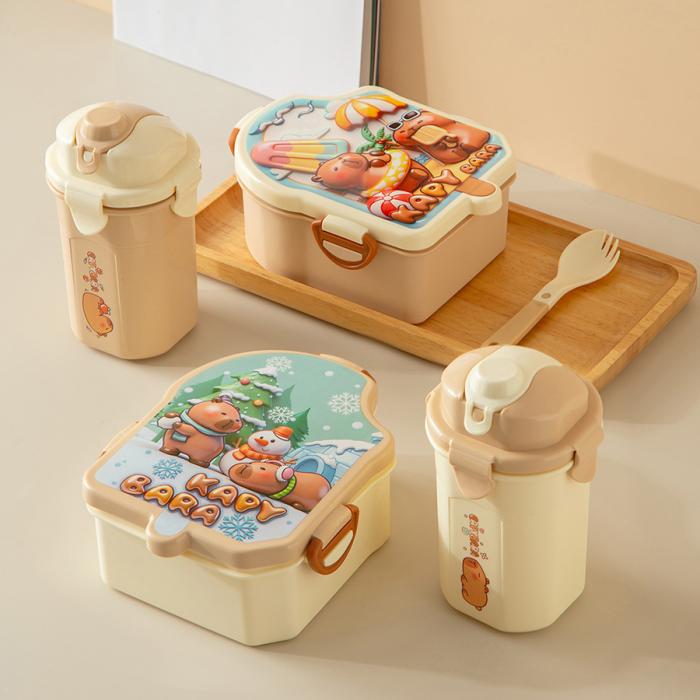 豚豚食光儿童套装饭盒
