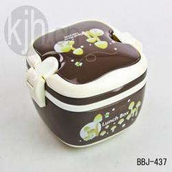时尚小方形手提饭盒