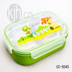 美时不锈钢密封饭盒（4