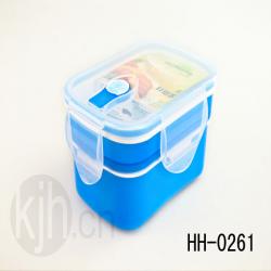 炫彩双层饭盒1100mL