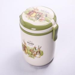 波比提手圆形保温餐盒