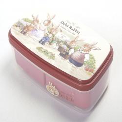 德比兔长方形两用餐盒