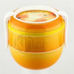 水晶三层饭盒1040ml