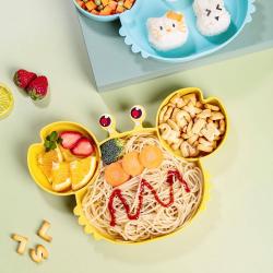 小螃蟹儿童餐盘/套装