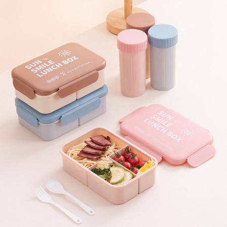 饭盒水壶套装1000ml+