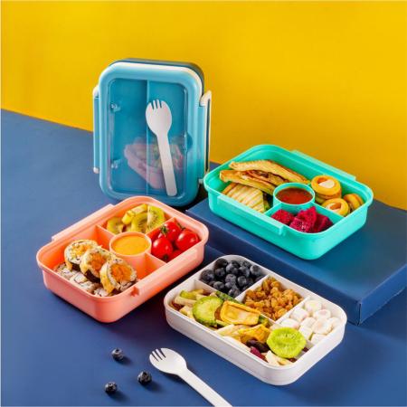 知食分子密封分格饭盒