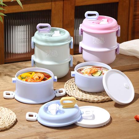 多层便当盒塑料款/不锈钢款