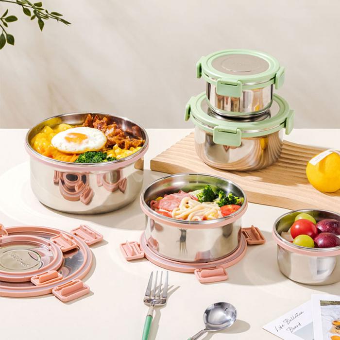 圆形内嵌不锈钢