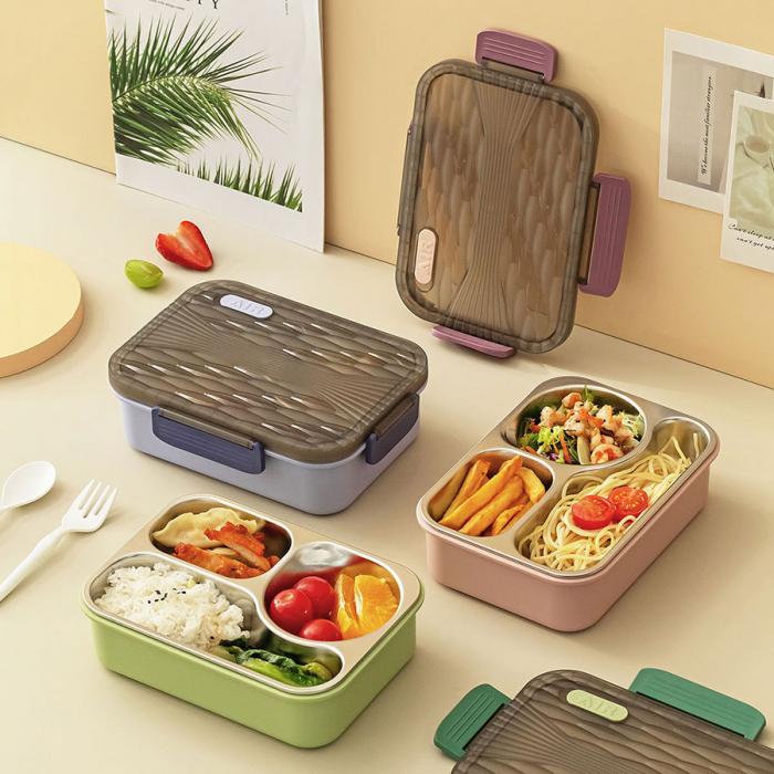 小简三格不锈钢