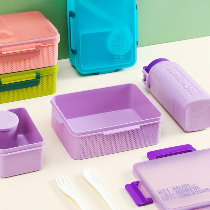 跃动3格饭盒+运动水壶