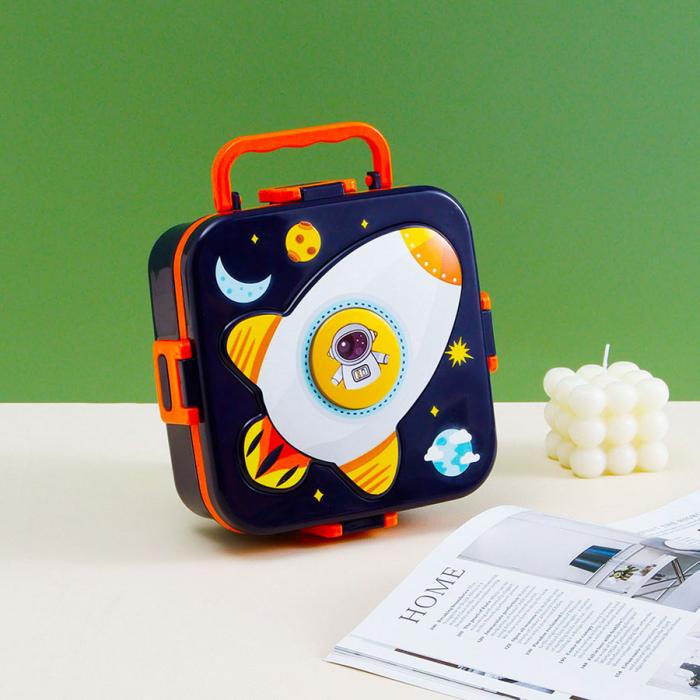 卡通手提饭盒【