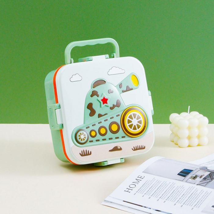 卡通手提饭盒【