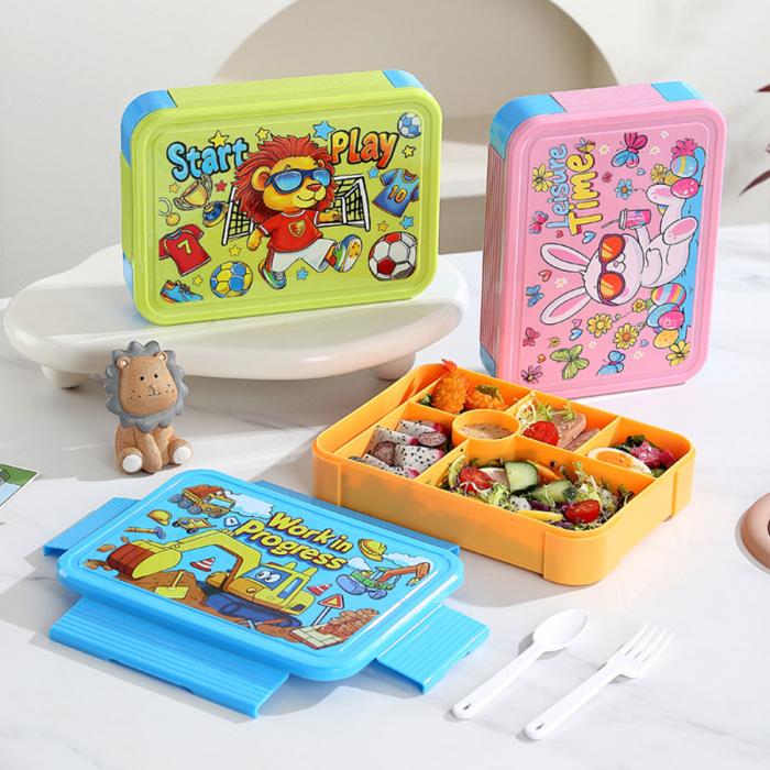 星樂分格密封便当盒1335ml