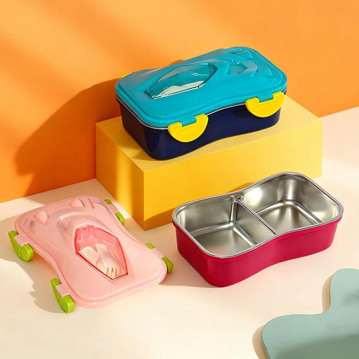 跑车不锈钢饭盒