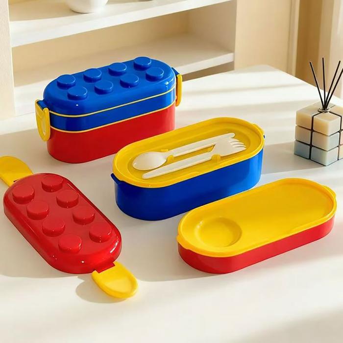 积木双层便当盒(700ML)
