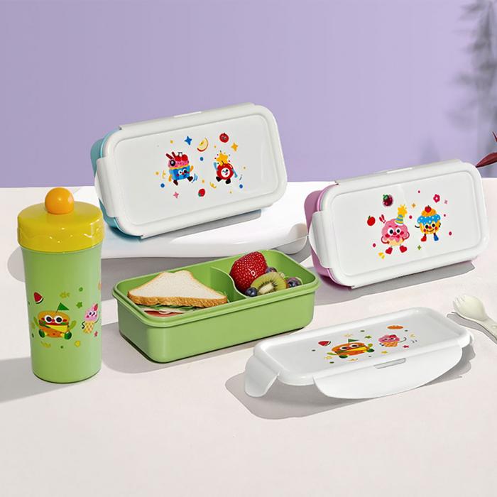 二格套装饭盒(