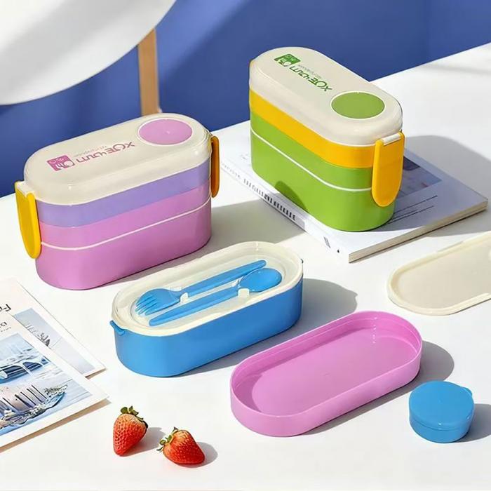 三层便当盒(900ML)